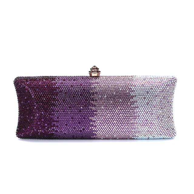 LAS128 PP Bling Evening Clutch / Crossbody Bag