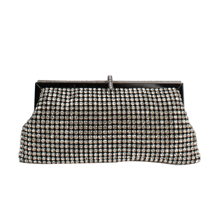 CO43030 BK Soft Body Clutch Evening Handbag