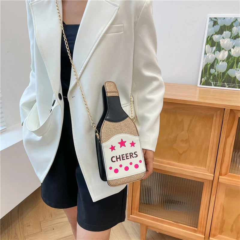 LA235889 GD Small Bottle Fun Creative Bag