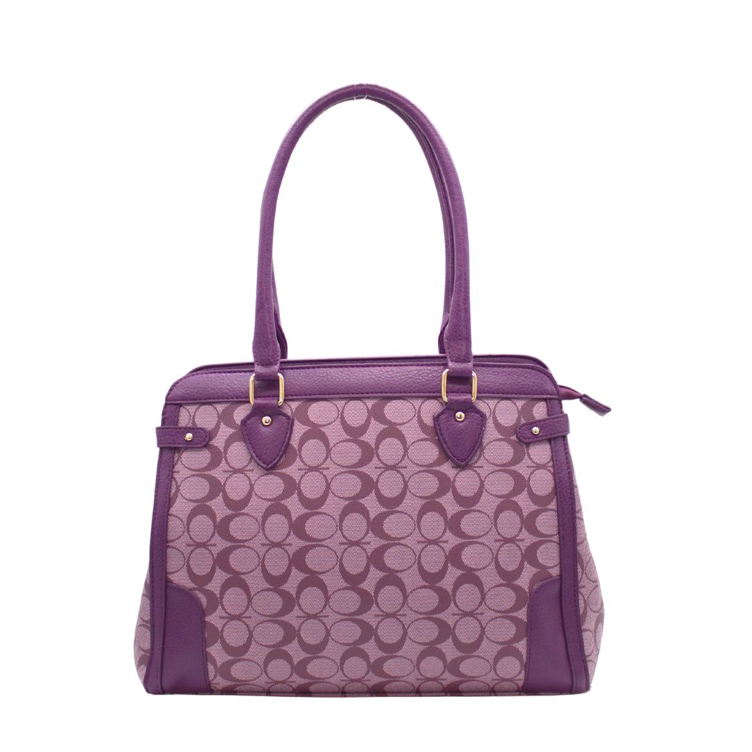 5118-B PP Fashion Oval Monogram Handbag