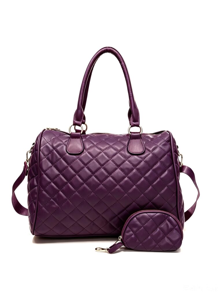 2058 PP Quilted Fashion Handbag(2 N 1)