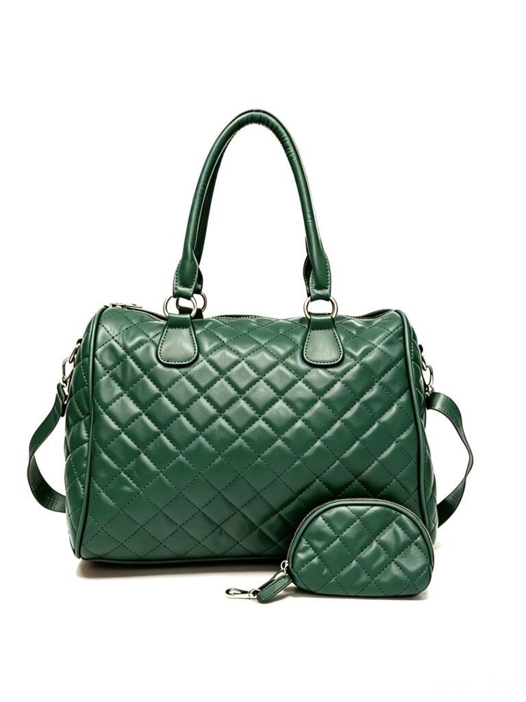 2058 GN Quilted Fashion Handbag(2 N 1)