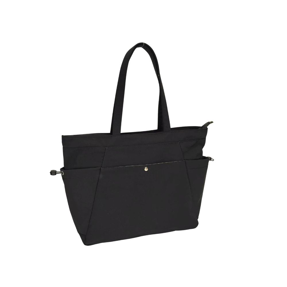 2123 BK Nylon Laptop Tote Bag