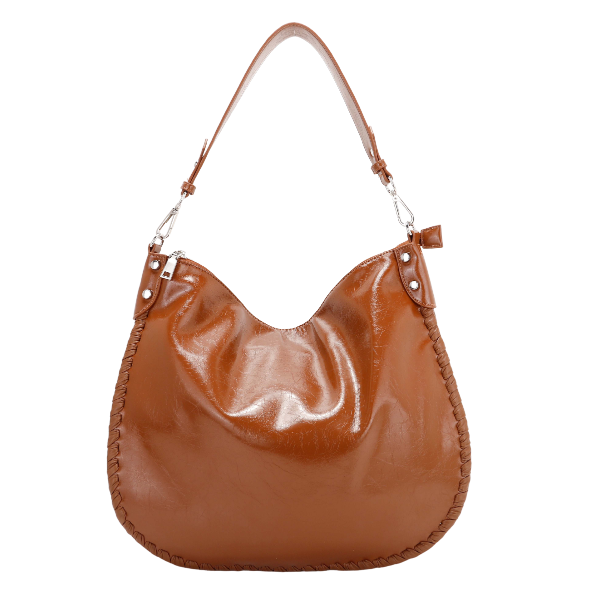T3647 BR Classic Elegance Shoulder Bag Handbag