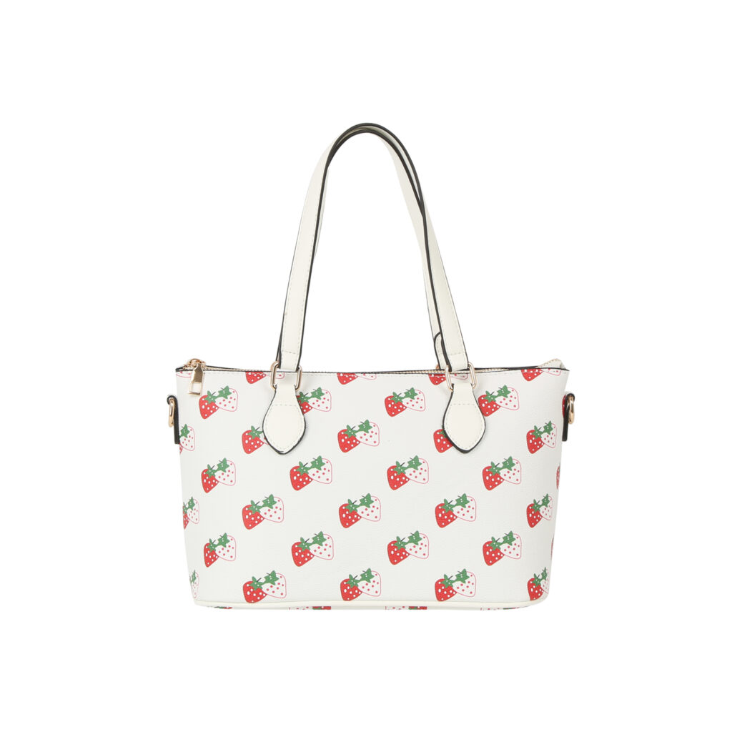 EWCR003 WT2 Cherry Blossom Flower Printed Small Tote Bag