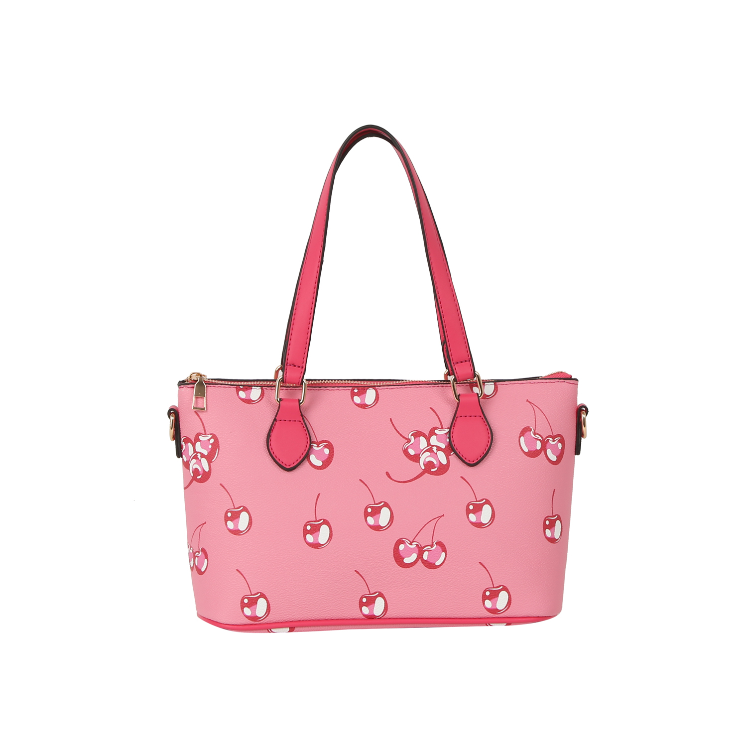 EWCR003 FU Cherry Blossom Flower Printed Small Tote Bag