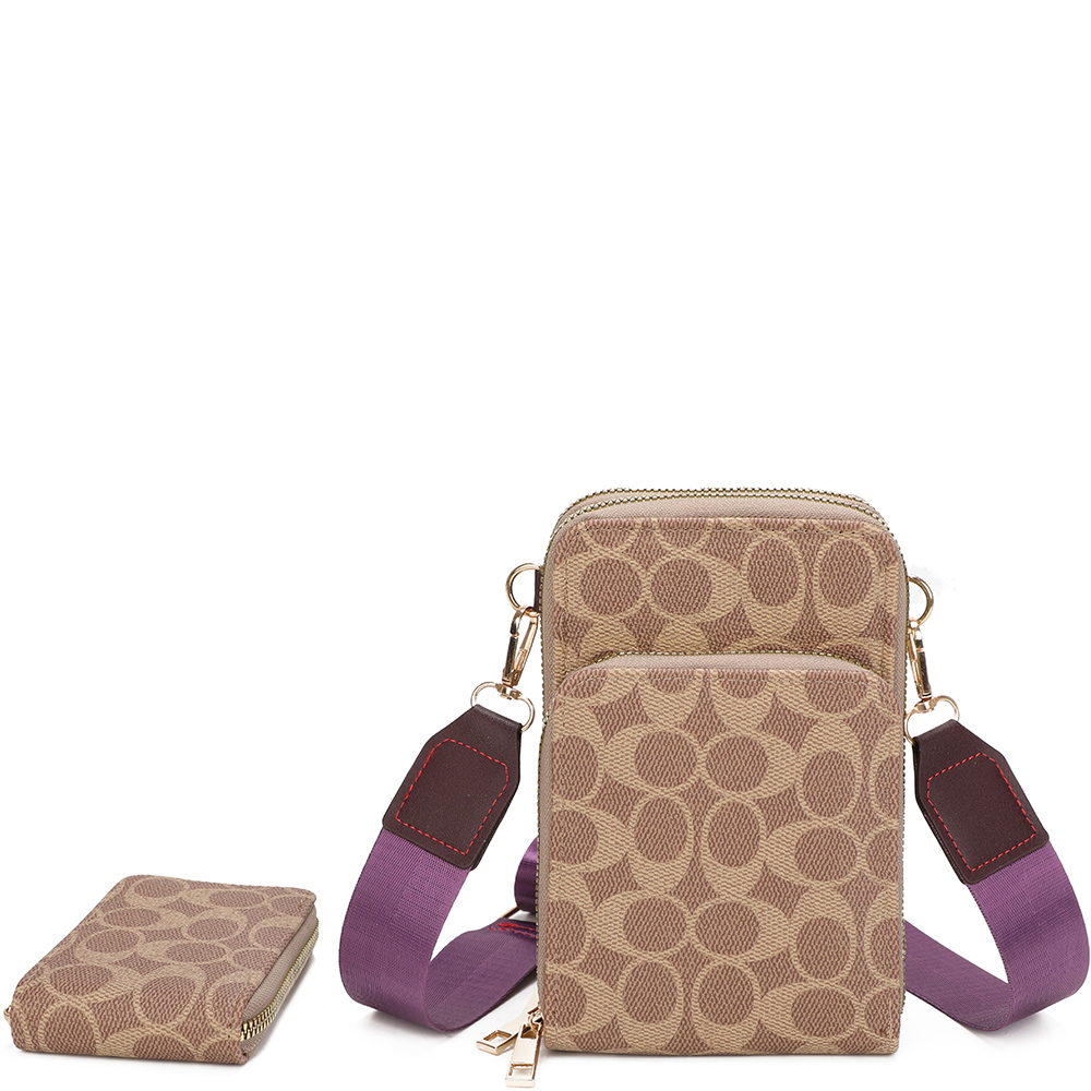 CCQ484-PP Fashion Crossbody Bag (2 N 1)
