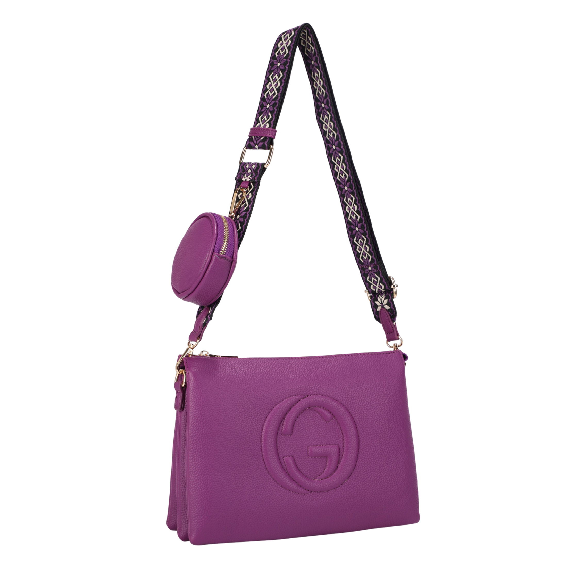 MS-20683-PP Fashion Crossbody Bag (2 N 1)