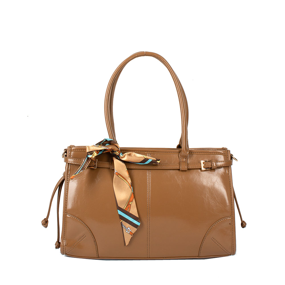 T3576 ST Belted Fashion Handbag H
