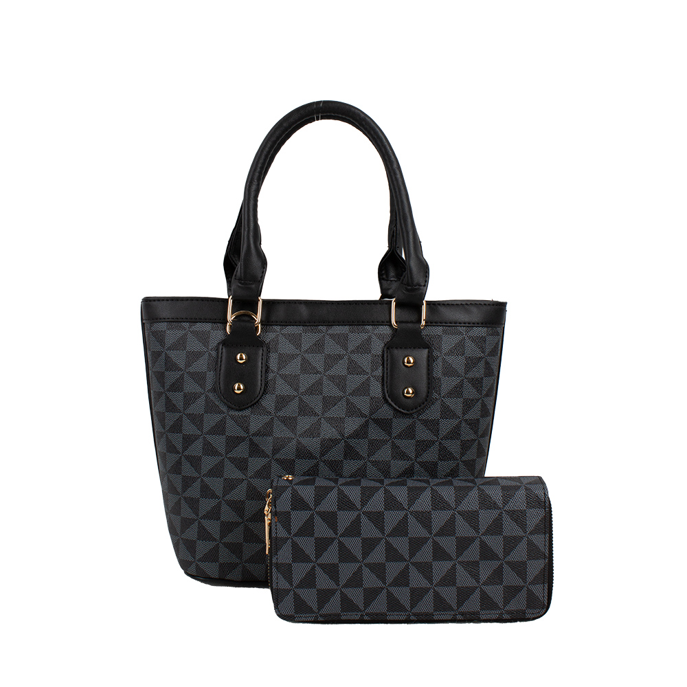 2032C BK Small Handbag Set