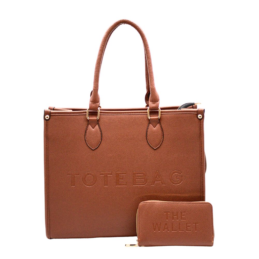 N2111A BR Fashion TOTE BAG Set(2 N 1)