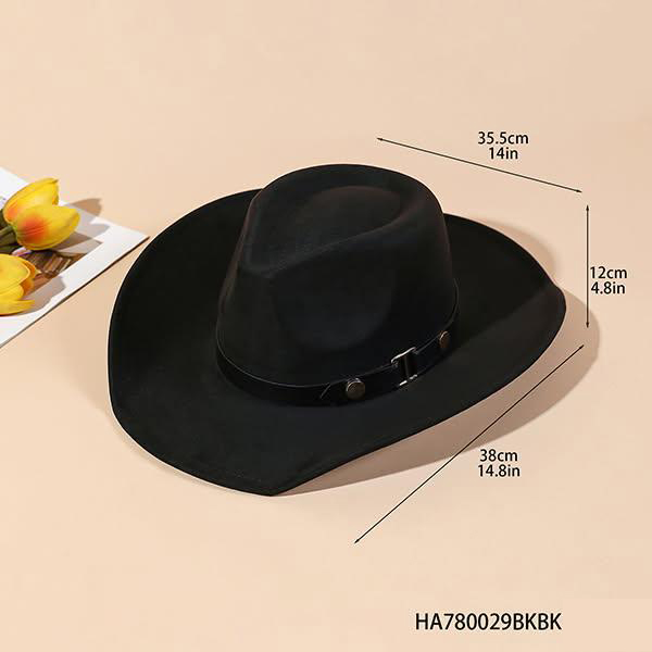 HA780029 BK Cowboy Hat