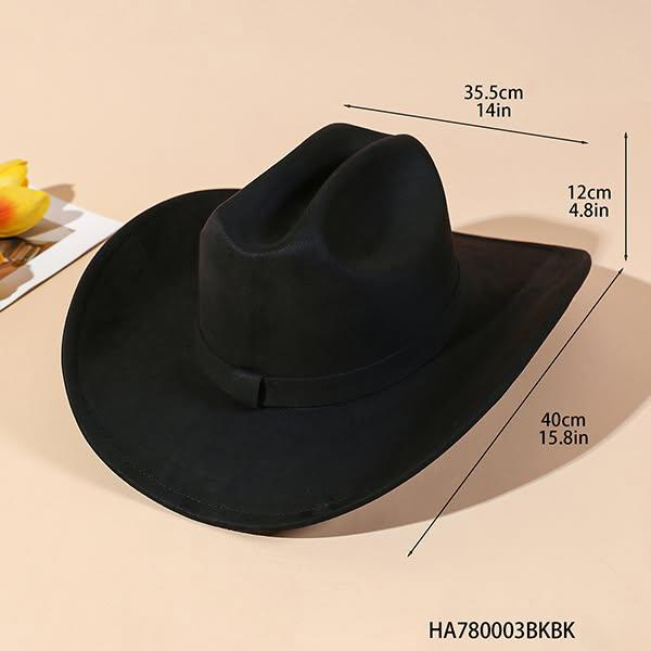 HA780003 BK Cowboy Hat