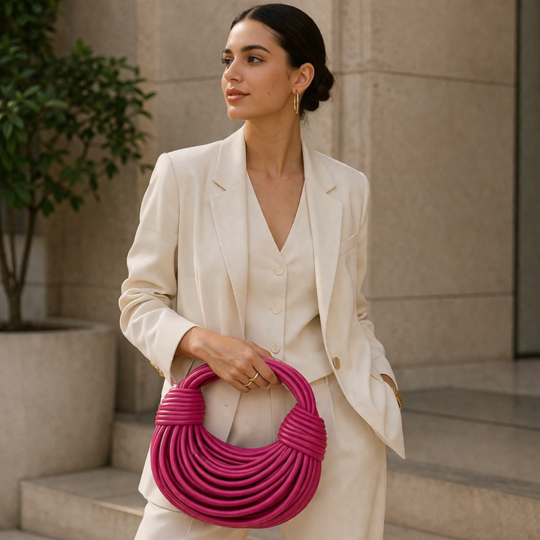 S2206 RSRD String Rope Top Handle Swing Bag